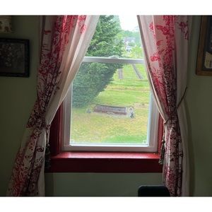 Anthropologie curtains 6 panels 42x96